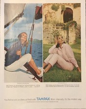 1963 tampax tampons for sale  Oakland