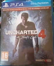 ps4 uncharted 4 for sale  LEATHERHEAD