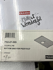 Rack de bacia de aço inoxidável Franke 26-1/2" L x 16-9/16" pés de borracha PS2-27-36S comprar usado  Enviando para Brazil