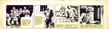 Arte original Tarzan Daily Comic Strip, Rex Maxon, Edgar Rice Burroughs & Garden comprar usado  Enviando para Brazil