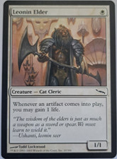 Leonin elder mirrodin for sale  PONTEFRACT