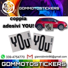 Coppia adesivi you usato  Martina Franca