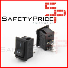 5x Interruptor de encendido/apagado AC 250 V 3A 2 Pin ON / OFF i / o SPST Snap, usado comprar usado  Enviando para Brazil