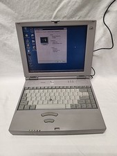 PRZETESTOWANY Toshiba Satellite 330CDS Laptop Intel Pentium @ 266 MHz 32MB WORKS WIN ME, używany na sprzedaż  Wysyłka do Poland