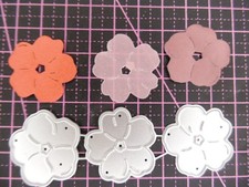 Stanzschablone set blüten gebraucht kaufen  Ladelund