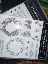 Stampin cottage wreaths for sale  HUNTINGDON