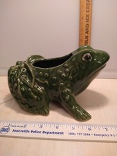 Ceramic frog planter for sale  Madison