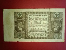 Allemagne billet millions d'occasion  Angoulême