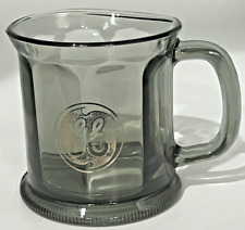 Usado, Caneca GE General Electric vidro fumê ERRO xícara de café feita nos EUA vintage comprar usado  Enviando para Brazil