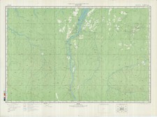 Mapa topográfico militar soviético russo - TUCURUI (Brasil), 1:500 000, ed. 1983 comprar usado  Enviando para Brazil