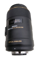 Sigma lens 105mm for sale  GLASGOW