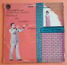 Monchito Motta Escuela En Llamas ANGIE 102 VG/VG LP #4938 comprar usado  Enviando para Brazil