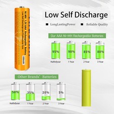 550mah wiederaufladbare aaa gebraucht kaufen  Oldenburg (Oldenburg)