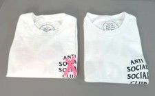 Usado, Camisetas clube social anti-social XL gola redonda manga curta brancas comprar usado  Enviando para Brazil