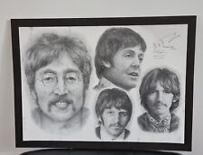 Beatles pencil drawing for sale  NORWICH