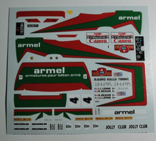 DECALS 1/43 Fiat 131 Abarth ARMEL Rally Elba #4 Beguin §§ comprar usado  Enviando para Brazil