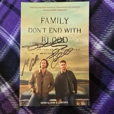 Supernatural multi autographed for sale  Wilmington