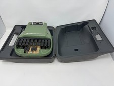 Vintage Estenógrafo Repórter Modelo Gravador de Corte Máquina de Taquigrafia com Estojo comprar usado  Enviando para Brazil