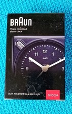Braun wecker voice gebraucht kaufen  Gehrden