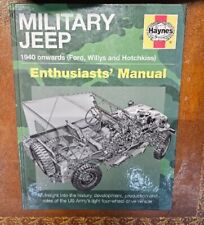 Military Jeep Enthusiasts' Manual 1940 Onwards Ford Willys Hotchkiss 2010 HC  comprar usado  Enviando para Brazil