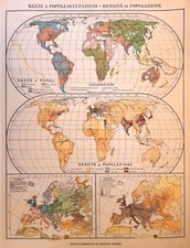 Carta geografica antica usato  Lecco