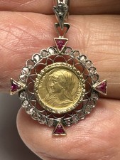 Antico pendente oro usato  Guidonia Montecelio