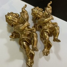 Vintage gilded cherub for sale  Kansas City