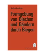 Formgebung blechen bändern gebraucht kaufen  Trebbin
