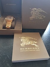 Herren armbanduhr burberry gebraucht kaufen  Hille