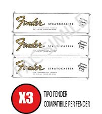 Decal tipo fender usato  Laterza