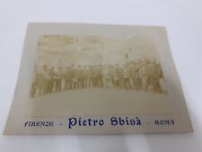 Vecchia fotografia cartoncino usato  Soverato