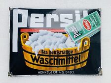 Emailschild persil waschmittel gebraucht kaufen  Schiffweiler