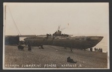 German submarine ashore for sale  SOUTHEND-ON-SEA