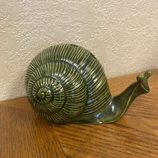 Vaso vintage de cerâmica verde e marrom anos 70 decoração retrô brilhante comprar usado  Enviando para Brazil