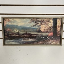 Vtg framed signed for sale  Tecumseh