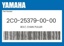 Parafuso genuíno Yamaha, puxador de corrente - 2C0-25379-00-00 comprar usado  Enviando para Brazil