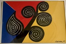 Calder lithograph autumn d'occasion  Expédié en Belgium