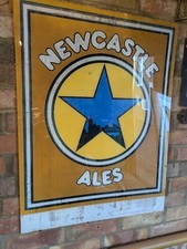 Vintage advertising sign for sale  BLYTH