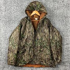 Jaqueta REALTREE Vintage Adulto Grande Camuflagem Caça Capa de Chuva PVC Forrada em Colcha G comprar usado  Enviando para Brazil