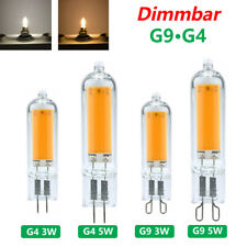 G4 G9 LED Birnen 3W 5W Warmweiß Kaltweiß Leuchtmittel COB Lampen Dimmer 12V/220V comprar usado  Enviando para Brazil