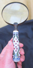 Vintage brass magnifying for sale  BALDOCK