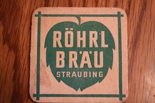 Bierdeckel röhrl bräu gebraucht kaufen  Bad Honnef