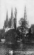 Postcard lichfield cathedral for sale  PETERBOROUGH