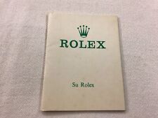 Libretto istruzioni rolex usato  Italia