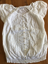 Umstandsmode bluse weiß gebraucht kaufen  Himbergen