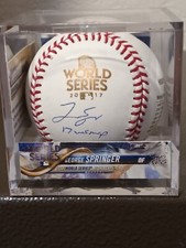 GEORGE SPRINGER '17 WSMVP' Assinado Oficial 2017 World Series Baseball-EUA SM CERTIFICADO DE AUTENTICIDADE, usado comprar usado  Enviando para Brazil