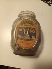 Vintage hellman mayonnaise for sale  Southport