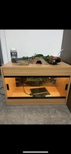Wooden reptile vivarium for sale  FLINT