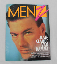 Vintage Menz Magazine Jean Claude Van Damme 1992 Fashion MGRE Publication Ragtop comprar usado  Enviando para Brazil