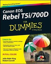 Usado, Canon EOS Rebel T5i/700D for Dummies by King, Julie Adair; Correll, Robert comprar usado  Enviando para Brazil